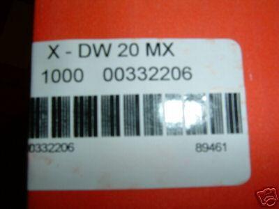X-DW 20MX 1000 Stk. Nägel von HILTI für das DX 351 MX