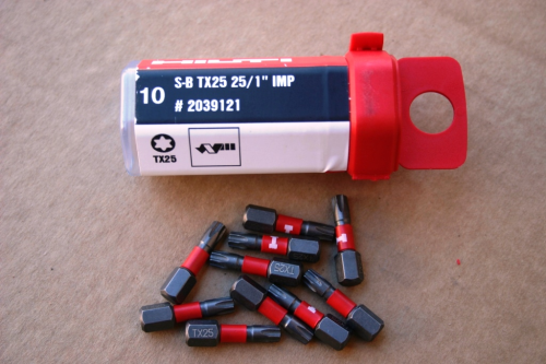 10 Stk. S-B TX 25 Torx Bits 25mm von HILTI