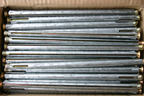 Würth 50 Stk. Metallrahmendübel mit Stahlkonus 10x202